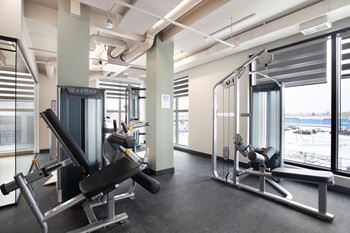 Commercial-grade fitness centre